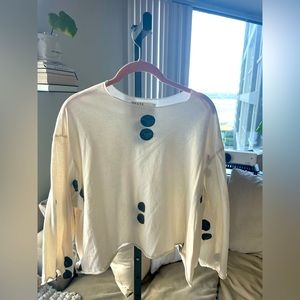 State the Label Polka Dot Top
